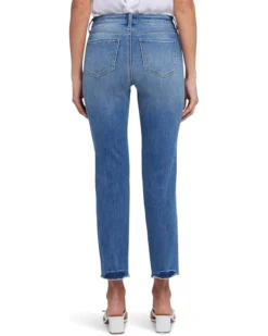 NYDJ Sheri Slim Ankle Fray Hem Jeans in Bilbao Crest -Shoes For Every Day 81EY3KW49dL. AC SR736920