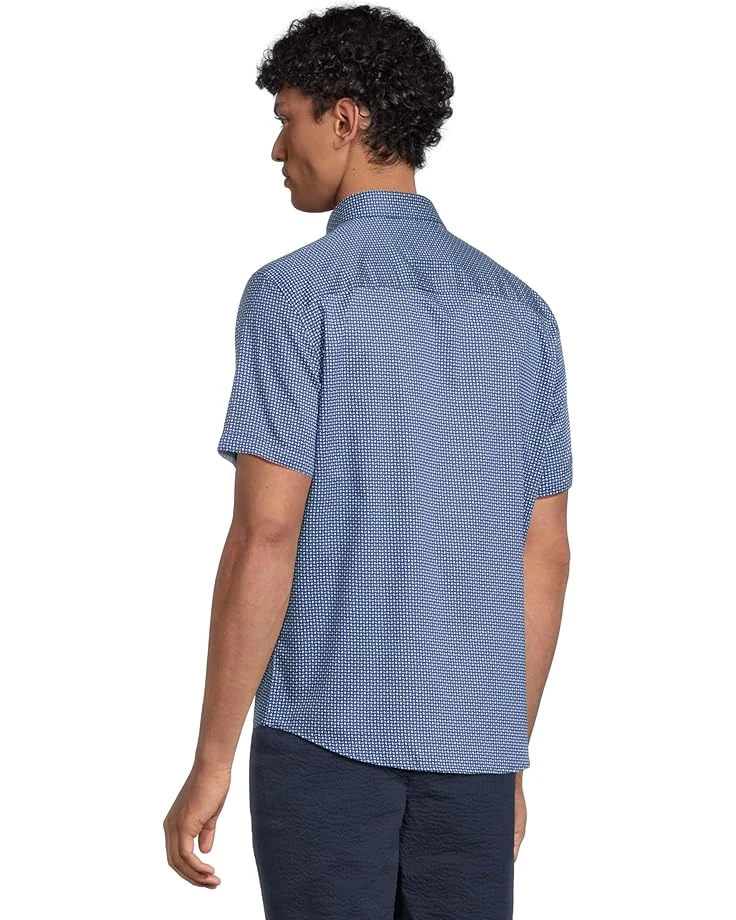 Johnston & Murphy Short Sleeve Swirl Print Shirt | Shirts & Tops 3 Johnston & Murphy Short Sleeve Swirl Print Shirt | Shirts & Tops - Image 3