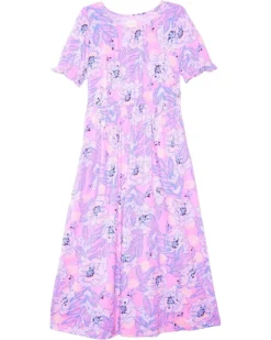 Lilly Pulitzer Kids Dean Midi Dress (Toddler/Little Kids/Big Kids) | Dresses