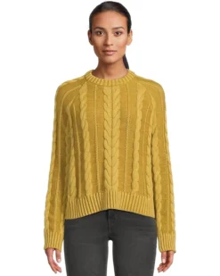 Pendleton Cotton Cable Sweater | Sweaters