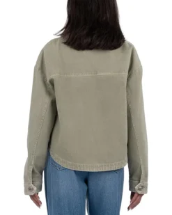 KUT from the Kloth ELLIE - DENIM JACKET WITH PATCH POCKETS | Coats & Outerwear -Shoes For Every Day 81Lf988WoeL. AC SR736920