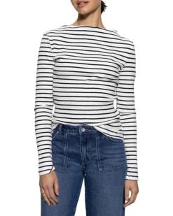 Sanctuary Long Sleeve Boatneck T-shirt | Shirts & Tops -Shoes For Every Day 81M Ll5CRAL. AC SR736920