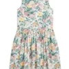 Polo Ralph Lauren Kids Floral Cotton Dress (Big Kid) | Dresses