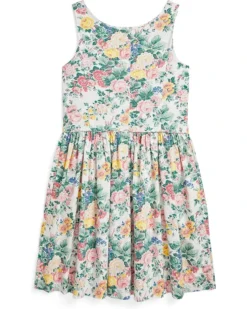 Polo Ralph Lauren Kids Floral Cotton Dress (Big Kid) | Dresses 3 Polo Ralph Lauren Kids Floral Cotton Dress (Big Kid) | Dresses -Shoes For Every Day 81MBFoKYWJL. AC SR736920