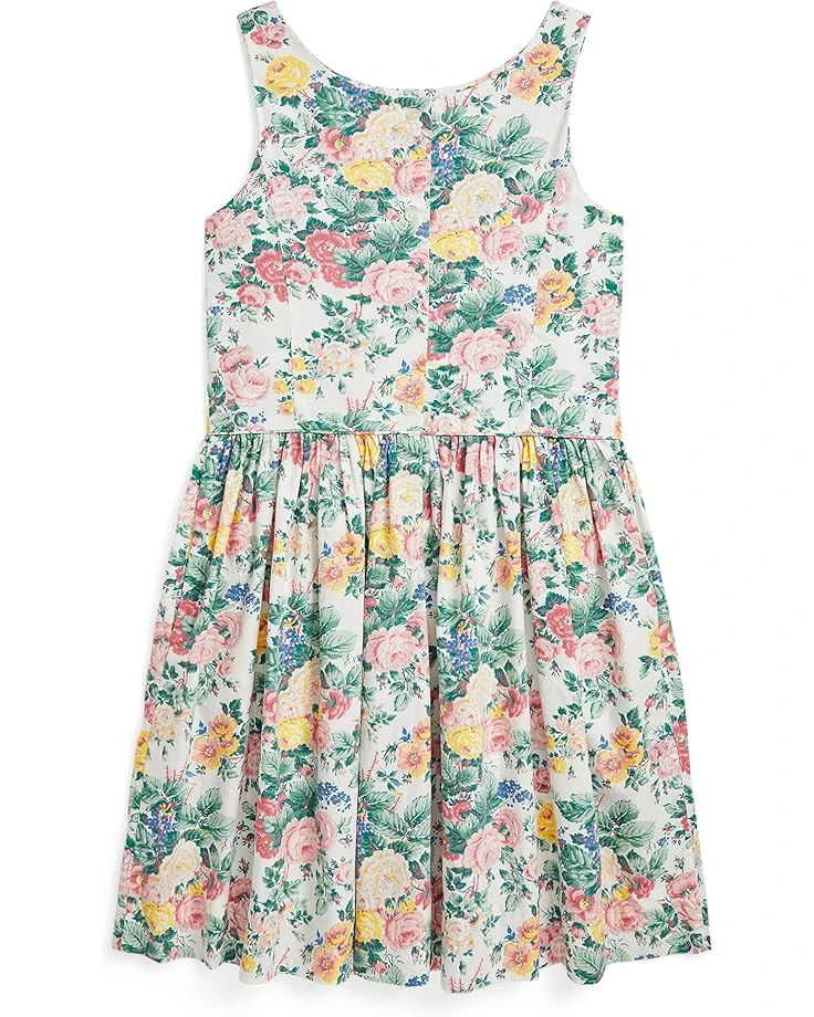 Polo Ralph Lauren Kids Floral Cotton Dress (Big Kid) | Dresses 2 Polo Ralph Lauren Kids Floral Cotton Dress (Big Kid) | Dresses - Image 2