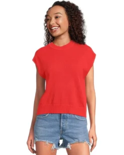 Lilla P Short Sleeve Crewneck Sweater | Sweaters