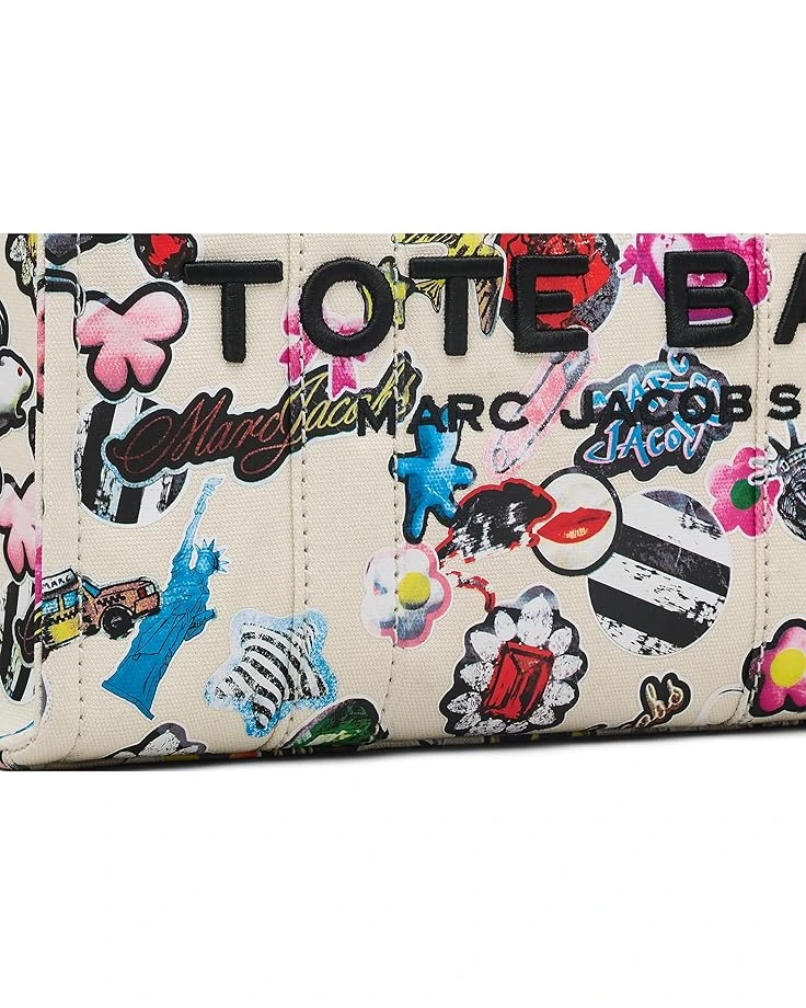 Marc Jacobs The Sticker Canvas Medium Tote Bag | Handbags 5 Marc Jacobs The Sticker Canvas Medium Tote Bag | Handbags - Image 5