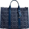 COACH Wesley Tote In Signature Denim | Handbags