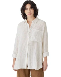 Eileen Fisher Classic Collar Long Shirt | Shirts & Tops -Shoes For Every Day 81Tm0gE7Q0L. AC SR736920