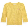 Polo Ralph Lauren Kids Mini-Cable Cotton Cardigan (Infant) | Sweaters
