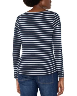 Liverpool Los Angeles Long Sleeve Boatneck Knit Top | Shirts & Tops -Shoes For Every Day 81UYjlsTehL. AC SR736920