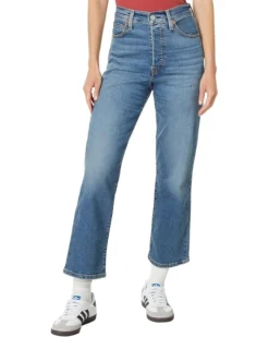 Levi's® Womens Ribcage Straight Ankle | Jeans -Shoes For Every Day 81UiRY9BaNL. AC SR736920