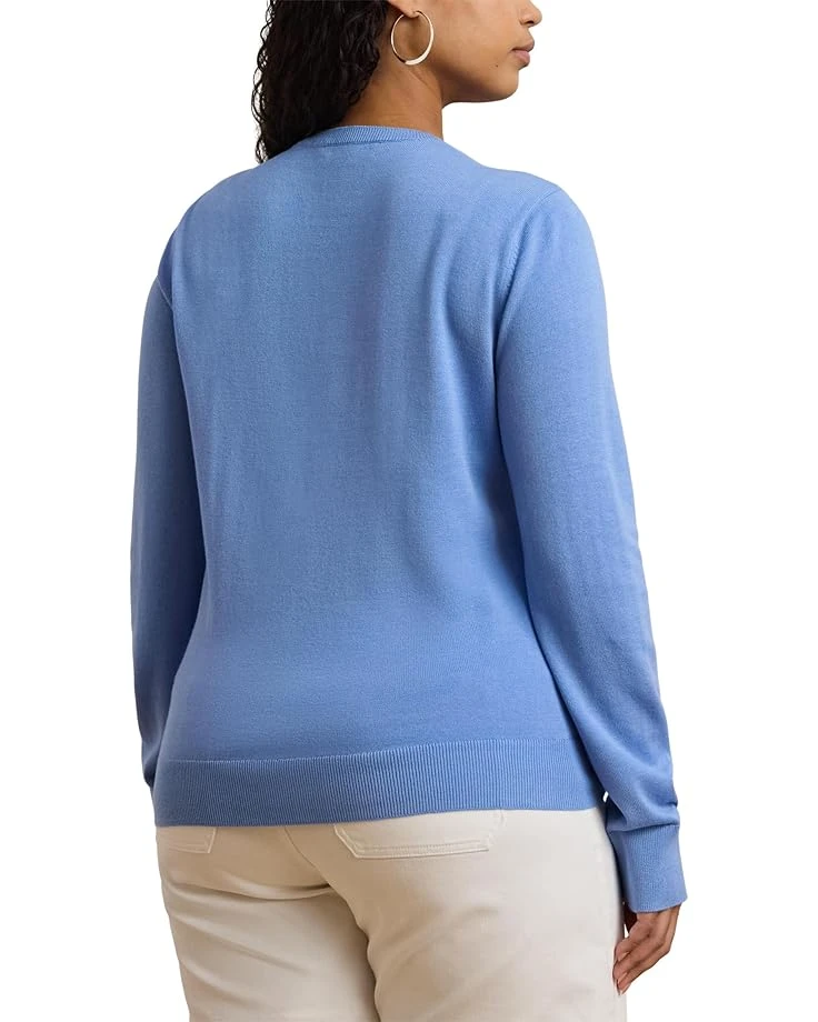 Lauren Ralph Lauren Plus Size Shavonne Long Sleeve Pullover | Hoodies & Sweatshirts 2 Lauren Ralph Lauren Plus Size Shavonne Long Sleeve Pullover | Hoodies & Sweatshirts - Image 2