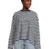 Madewell Long Sleeve Easy Tee (texture) | Shirts & Tops