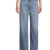 Madewell Perfect Vintage Wide in Airy Denim in Pepperidge Wash | Jeans