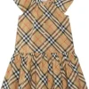 Burberry Kids Talley Check Dress (Toddler/Little Kid/Big Kid) | Dresses