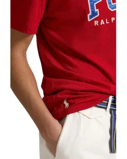 Polo Ralph Lauren Classic Fit Letterman Logo T-shirt | Shirts & Tops -Shoes For Every Day 81bK6N 1FHL. AC SR736920