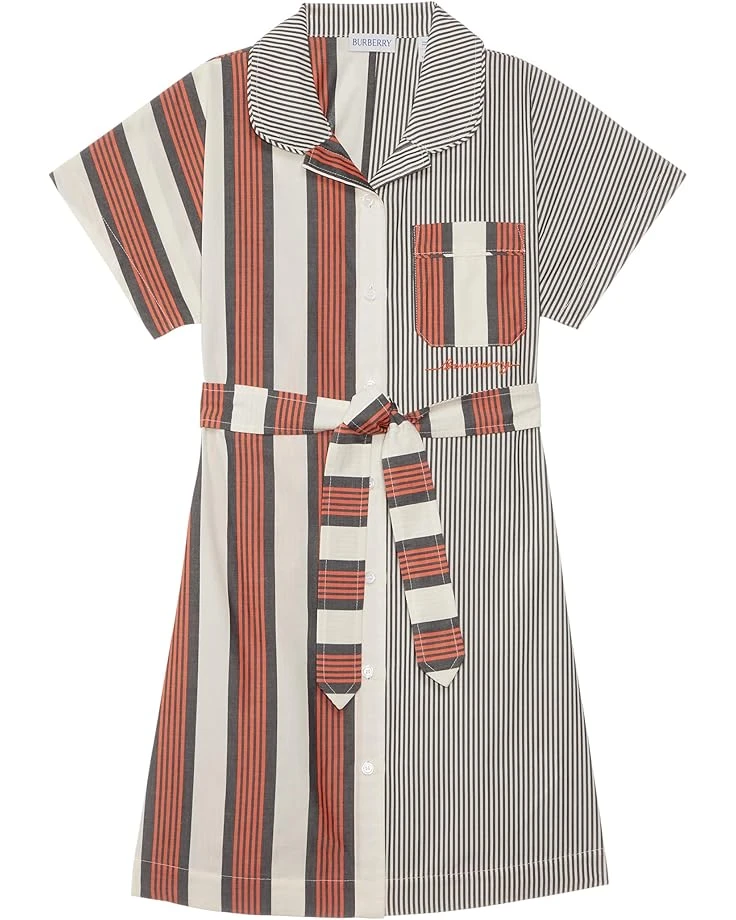 Burberry Kids Gilly Stripe Dress (Toddler/Little Kid/Big Kid) | Dresses 1 Burberry Kids Gilly Stripe Dress (Toddler/Little Kid/Big Kid) | Dresses