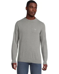 Barbour Pima Cotton Crewneck Sweater | Sweaters -Shoes For Every Day 81hH74xmeHL. AC SR736920