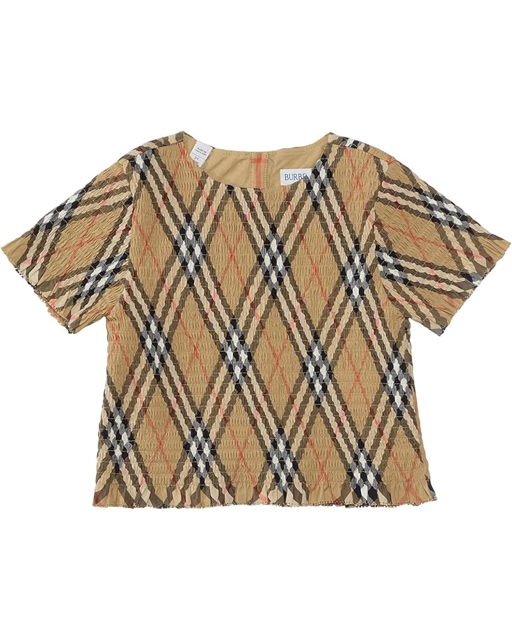 Burberry Kids Madeline Check Shirt (Infant/Toddler) | Shirts & Tops 1 Burberry Kids Madeline Check Shirt (Infant/Toddler) | Shirts & Tops