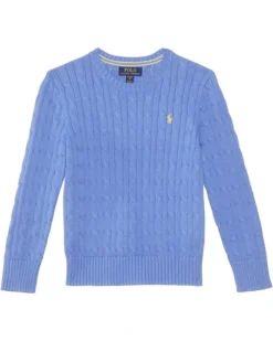 Polo Ralph Lauren Kids Cable-Knit Cotton Sweater (Little Kid/Big Kid) | Sweaters