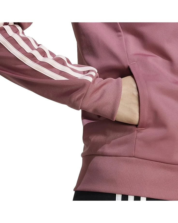 adidas Primegreen Essentials Warm-Up Slim 3-Stripes Track Jacket | Coats & Outerwear 4 adidas Primegreen Essentials Warm-Up Slim 3-Stripes Track Jacket | Coats & Outerwear - Image 4