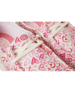 Hey Dude Kids Wendy Watercolor Hearts (Little Kid/Big Kid) | Sneakers & Athletic Shoes -Shoes For Every Day 81mX92HjTAL. AC SR736920