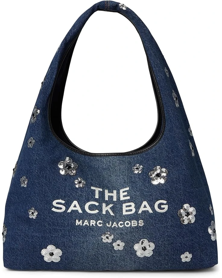Marc Jacobs The Sequin Daisy Denim Sack Bag | Handbags 1 Marc Jacobs The Sequin Daisy Denim Sack Bag | Handbags