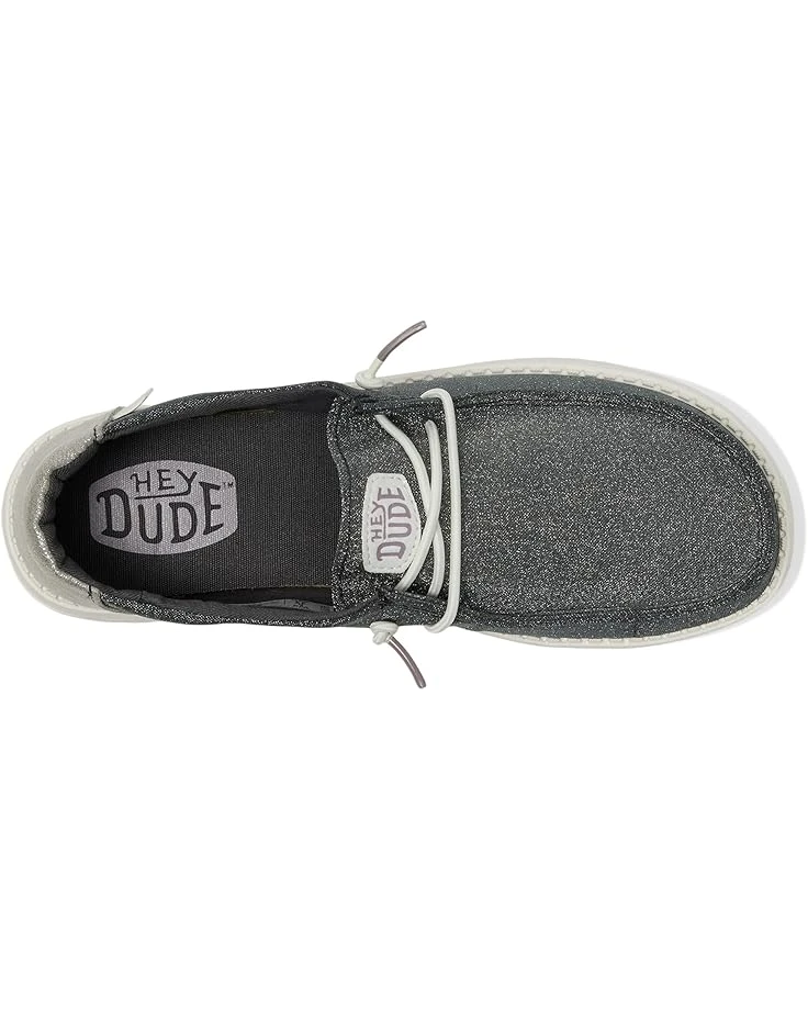 Hey Dude Wendy Metallic Sparkle | Loafers 2 Hey Dude Wendy Metallic Sparkle | Loafers - Image 2