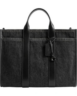 COACH Wesley Tote In Denim | Handbags