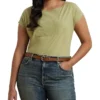 Lauren Ralph Lauren Plus Size Grieta Short Sleeve T-Shirt | Shirts & Tops