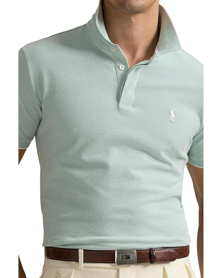 Polo Ralph Lauren Custom Slim Fit Stretch Oxford Mesh Polo | Shirts & Tops 3 Polo Ralph Lauren Custom Slim Fit Stretch Oxford Mesh Polo | Shirts & Tops - Image 3