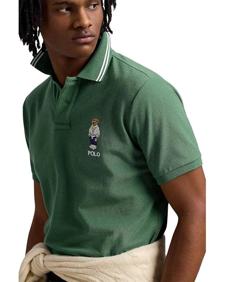 Polo Ralph Lauren Custom Slim Polo Bear Mesh Polo Shirt | Shirts & Tops 3 Polo Ralph Lauren Custom Slim Polo Bear Mesh Polo Shirt | Shirts & Tops - Image 3