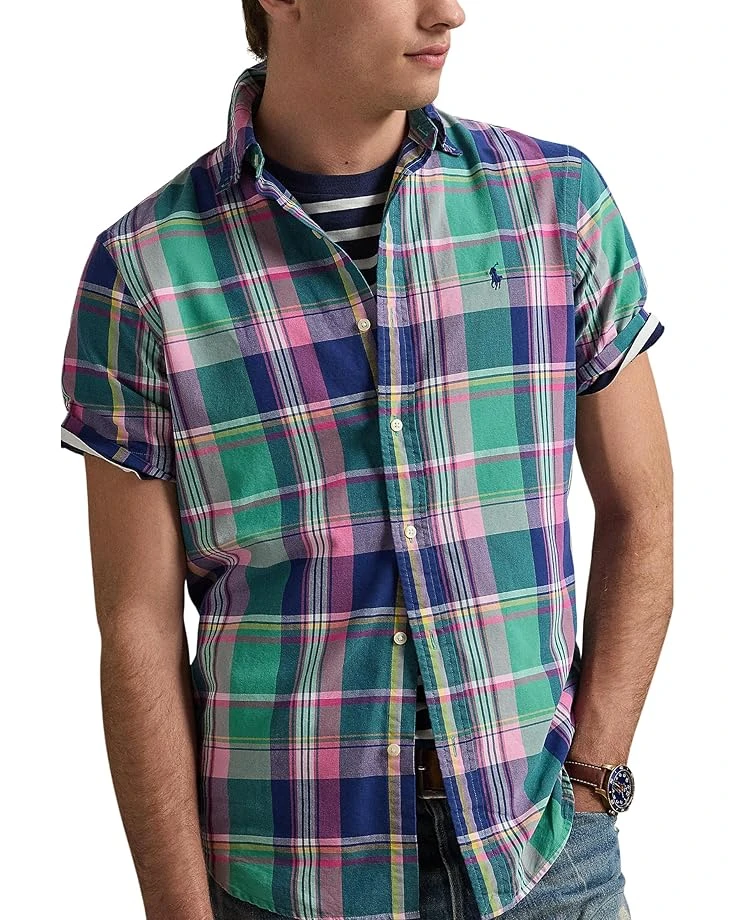 Polo Ralph Lauren Classic Fit Plaid Oxford Shirt | Shirts & Tops 3 Polo Ralph Lauren Classic Fit Plaid Oxford Shirt | Shirts & Tops - Image 3