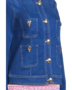 Lilly Pulitzer Shepa Denim Jacket | Coats & Outerwear -Shoes For Every Day 91SUtPLQML. AC SR736920