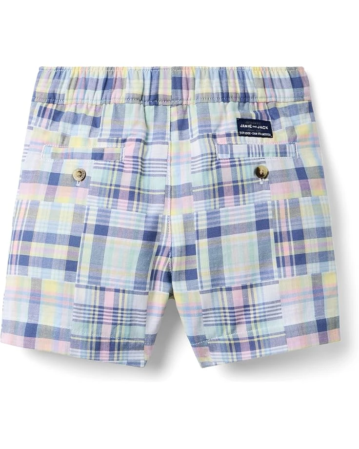 Janie and Jack Madras Patchwork Shorts (Toddler/Little Kid/Big Kid) 2 Janie and Jack Madras Patchwork Shorts (Toddler/Little Kid/Big Kid) - Image 2
