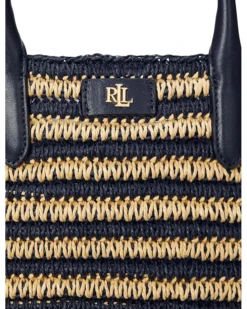 Lauren Ralph Lauren Striped Straw Medium Brie Tote Bag | Handbags -Shoes For Every Day 91bKyDZlWmL. AC SR736920