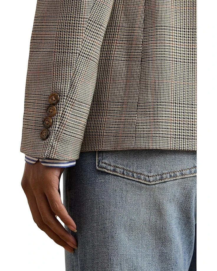 Lauren Ralph Lauren Glen Plaid Cotton Blend Twill Blazer | Coats & Outerwear 4 Lauren Ralph Lauren Glen Plaid Cotton Blend Twill Blazer | Coats & Outerwear - Image 4