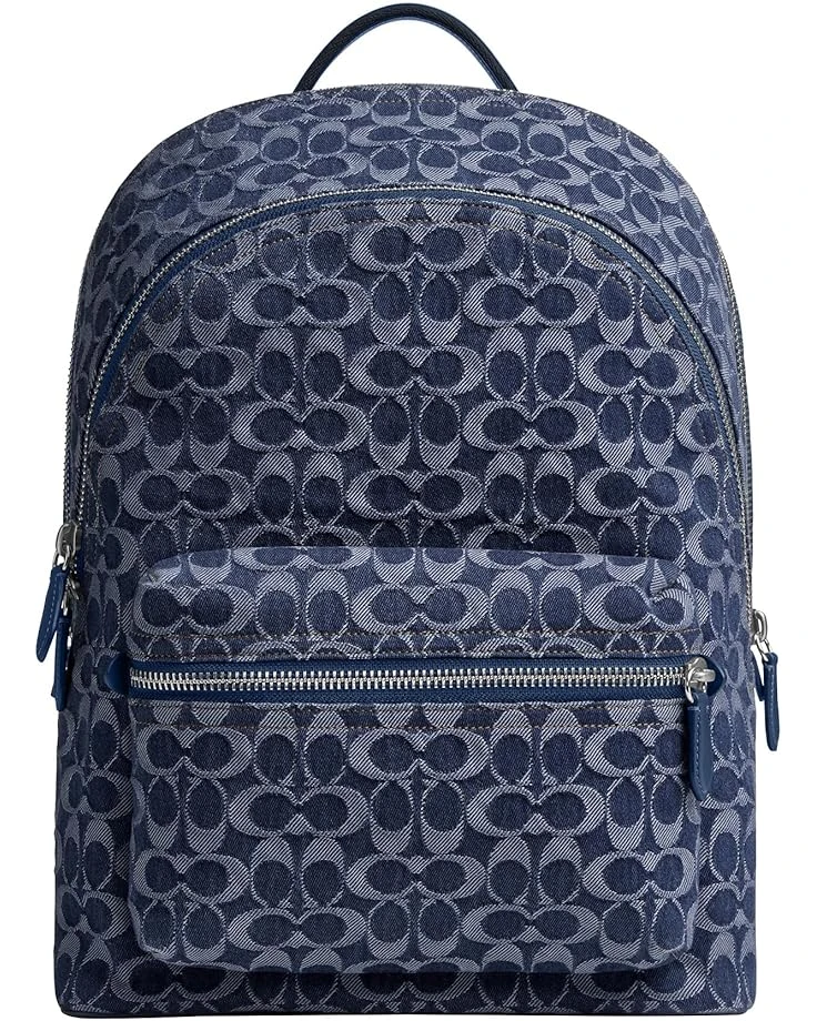COACH Charter Backpack in Signature Denim | Backpacks 5 COACH Charter Backpack in Signature Denim | Backpacks - Image 5