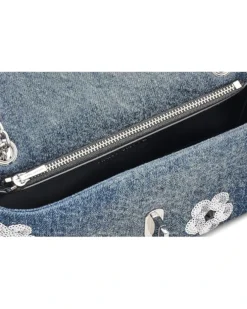 Marc Jacobs The Sequin Daisy Denim Dual Chain Wallet | Wallets -Shoes For Every Day 91pG yB1D6L. AC SR736920