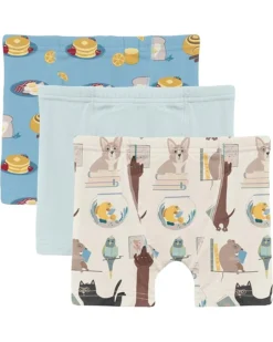Kickee Pants Kids Print Boxer Brief Set of 3 (Toddler/Little Kid/Big Kid) | Underwear 7 Kickee Pants Kids Print Boxer Brief Set of 3 (Toddler/Little Kid/Big Kid) | Underwear -Shoes For Every Day 91qTmeye3eL. AC SR736920